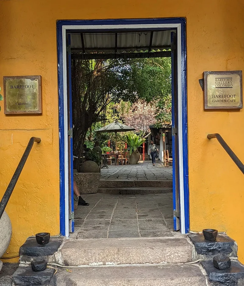 Barefoot is a garden cafe that also houses a boutique