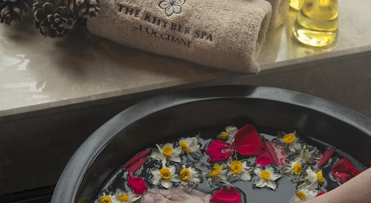 Luxury Mediterranean themed spa by LOccitane