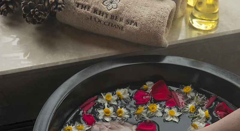 Luxury Mediterranean themed spa by LOccitane