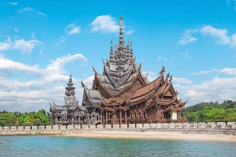Temple of Truth in Pattaya, Thailand