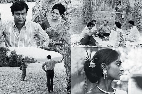 Stills from Aranyer Din Ratri