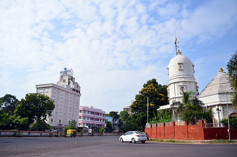 Road to the Calico Museum Ahmedabad