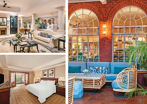 History flows through every corner of the hotel in its vintage furniture, art, and refurbished rooms
