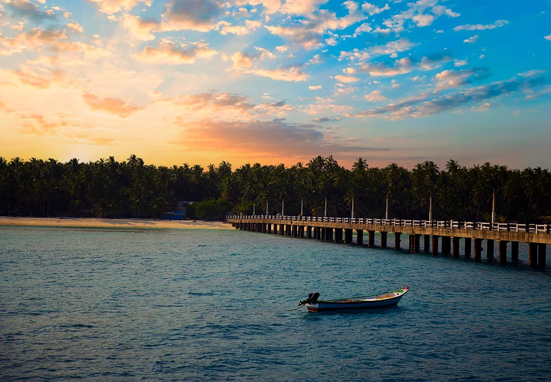 An evening in Lakshadweep