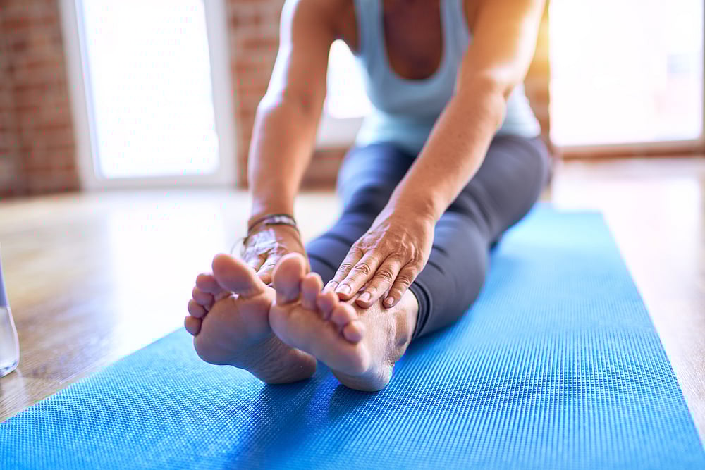 Restorative yoga helps improve the effects of menopause