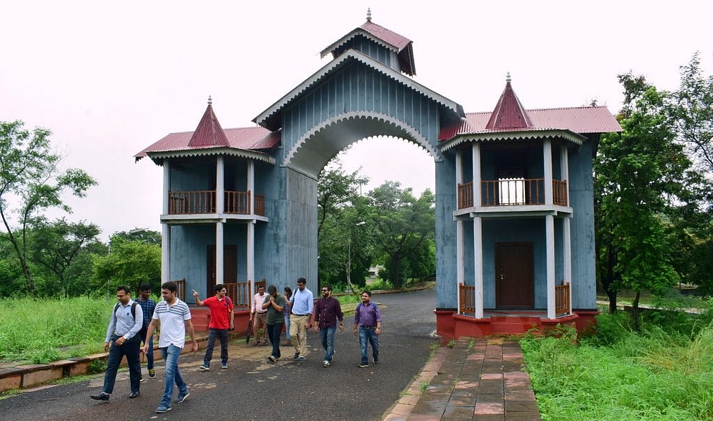 The entrance to the Indira Gandhi Rashtriya Manav Sangrahalaya, Bhopal  