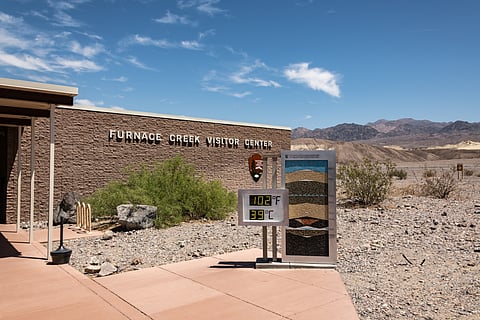 Furnace Creek Visitor Center in Death Valley