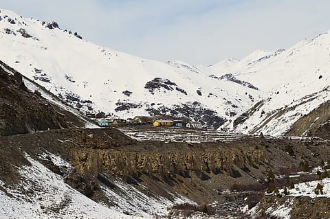 Jadung is located on the Indo-Tibet border