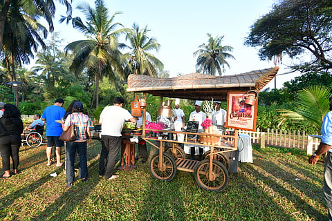 High tea at Taj Bekal