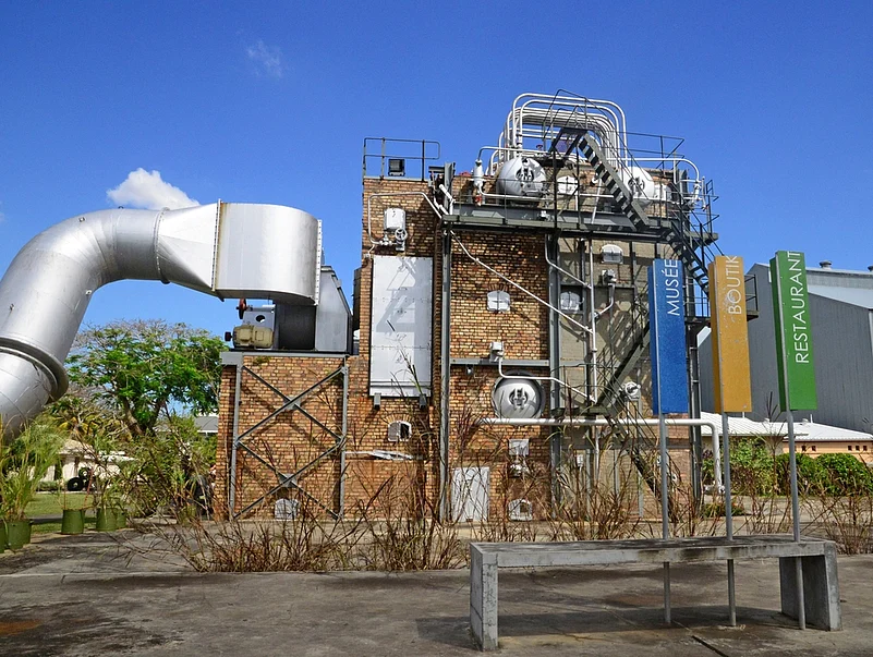 The LAventure du Sucre museum in Pamplemousses