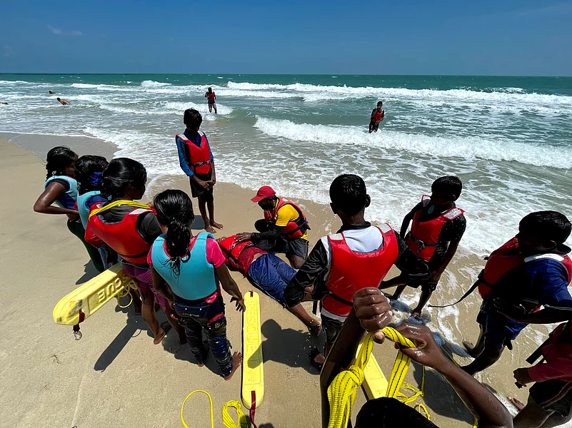 The academy organises outreach and training programs for the coastal community