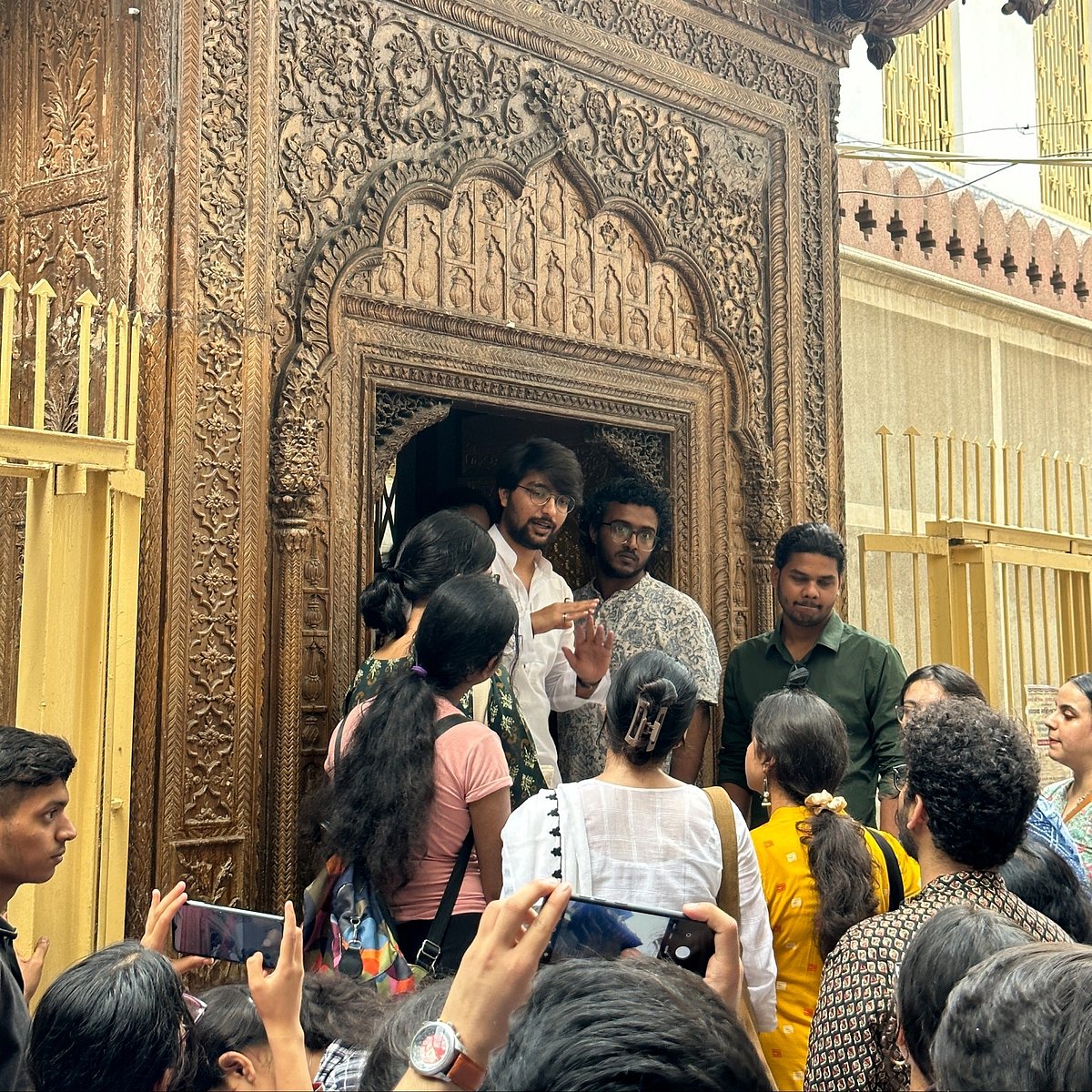 Anas Khan on one of his walks