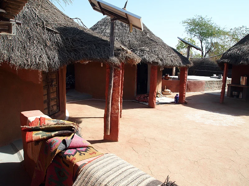 A typical Bishnoi village