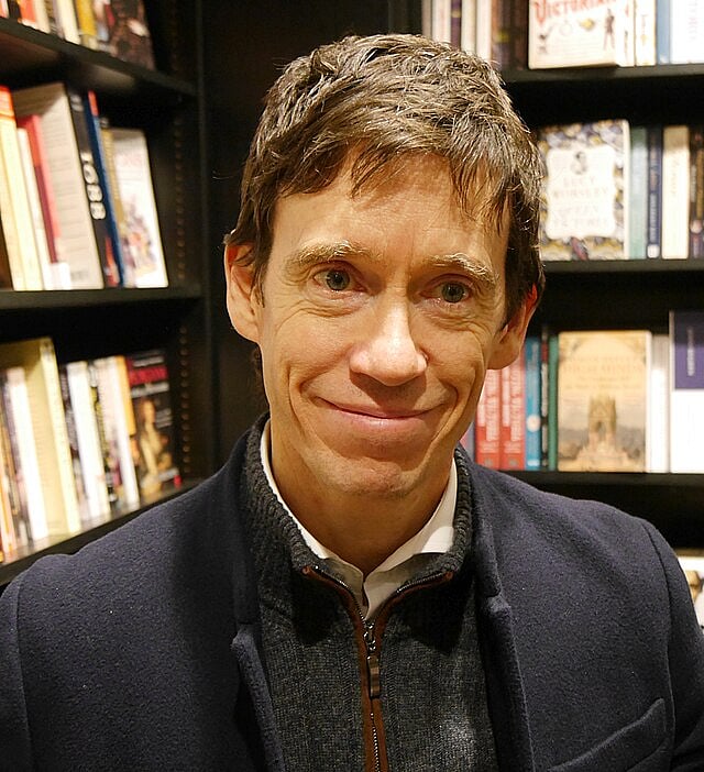 Rory Stewart in a London bookstore