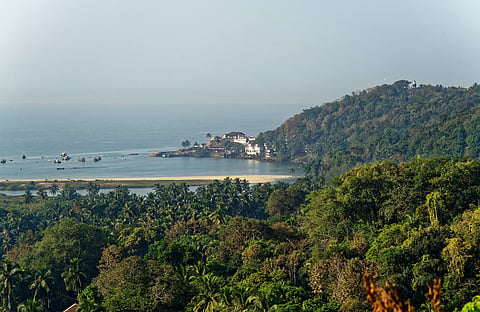 A view of Vengurla jetty 