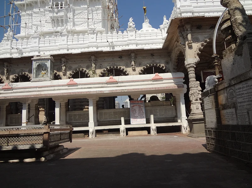 The Babulnath Temple is dedicated to Lord Shiva