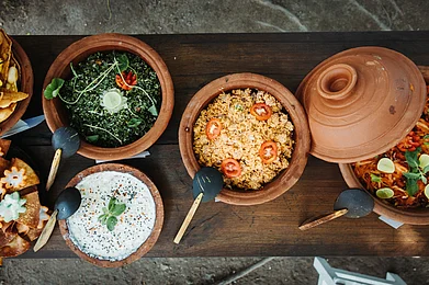 Shutterstock : Traditional Sri Lankan cuisine