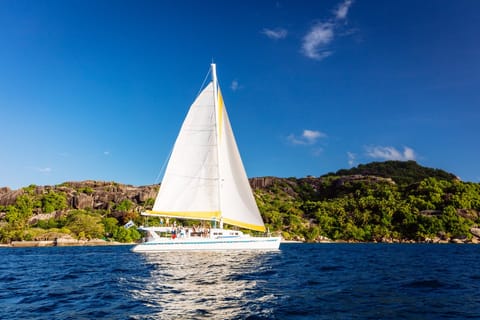 To try your hand at sailing, you can take advantage of guided tours to the Moorings