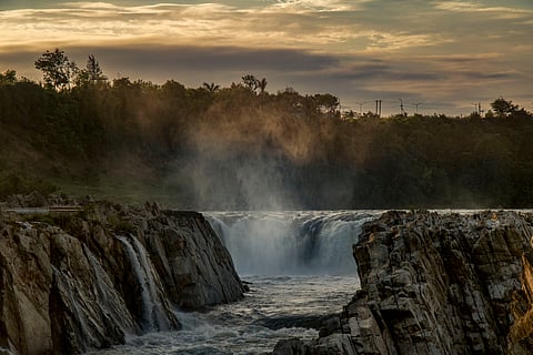 Dhuandhaar Falls, also known as Bhedaghat Falls in Madhya Pradesh