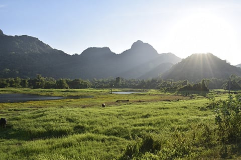 Mountains at Gal Oya National Park