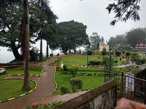 The garden of Raja’s Seat