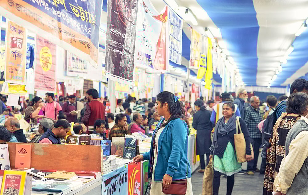 Suprabhat/Shutterstock : Stock up on books and meet writers at the Kolkata International Book Fair