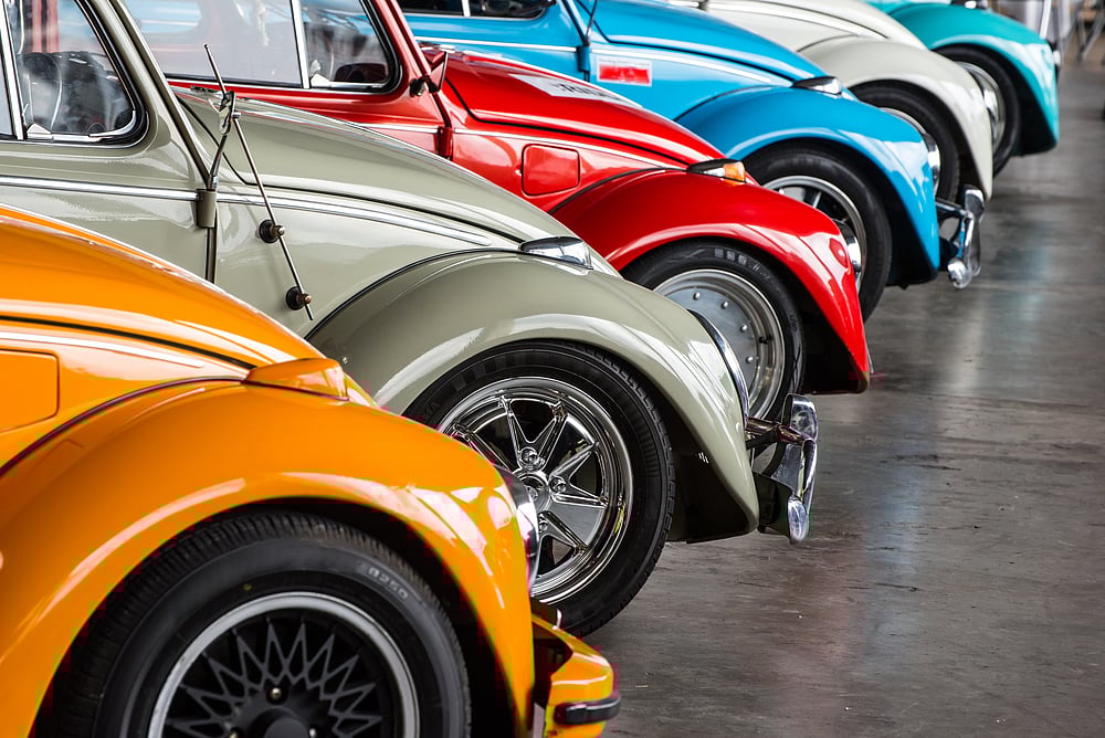 Shutterstock : Check out a vintage car exhibit this weekend