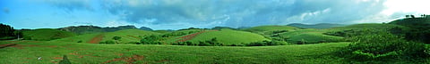 A landscape view of Vagamon