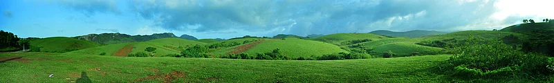 A landscape view of Vagamon