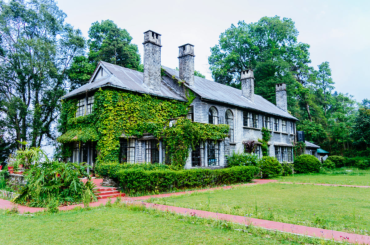 A colonial bungalow, Morgan House today is a state-run tourist lodge 