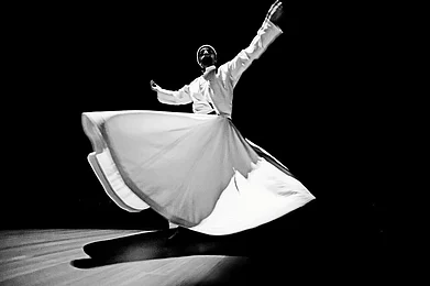 Shutterstock : A dervish performing the sema dance