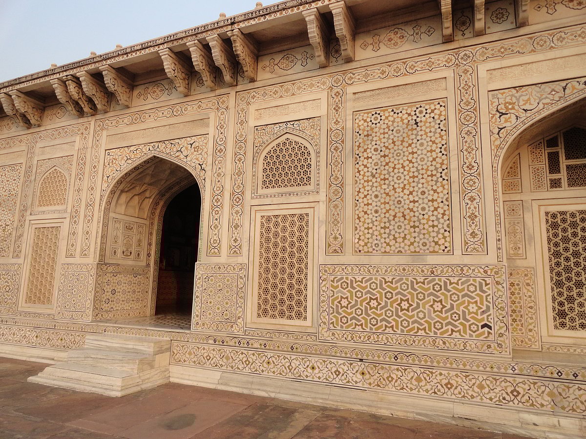 The exquisite carvings on the structure resembles the finest of lace