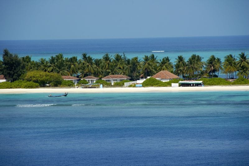 Kadmat is characterised by its white sand