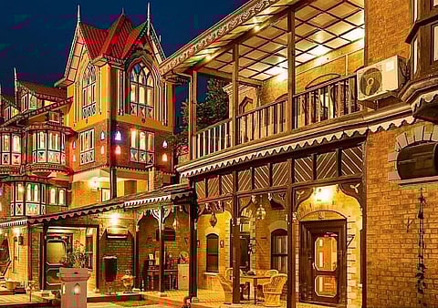 Far from crowds tucked in the village of Kangra lies Chateau Garli, a heritage property