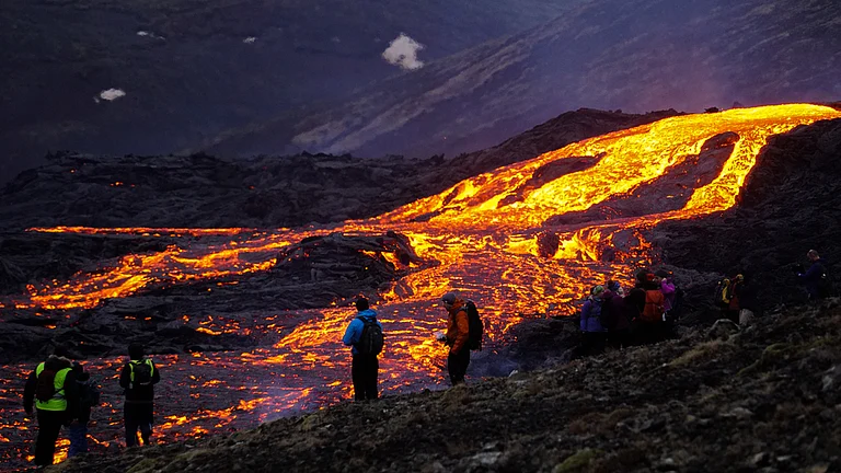 Volcano tourism involves visits to volcanic disaster sites - Shutterstock