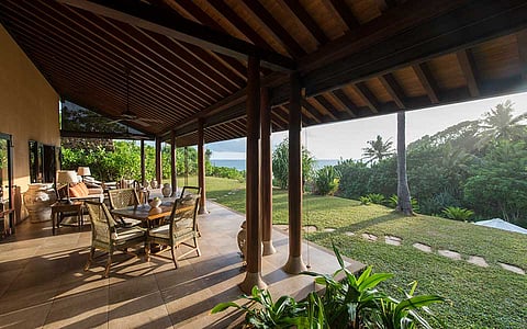 Cape Weligama stretches across 12 acres of immaculate tropical gardens, providing an intimate and serene escape