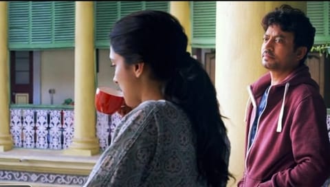 The gorgeous architecture of old Kolkata was a highlight of the film