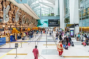 Shutterstock : Indira Gandhi Airport, Delhi