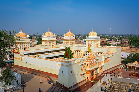 Ram Raja Temple in Orchha, Madhya Pradesh