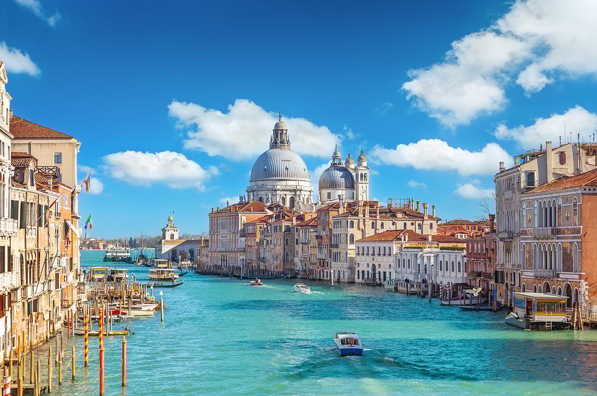 The Grand Canal and Basilica Santa Maria della Salute