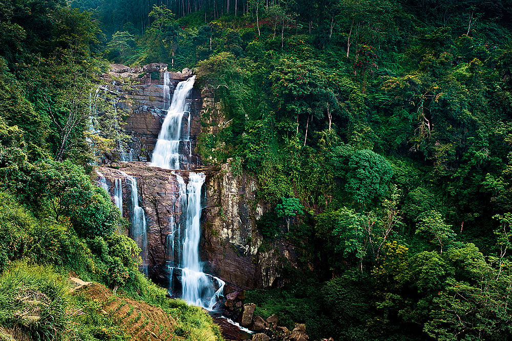 Ramboda Falls, 25 km from Nuwara Eliya