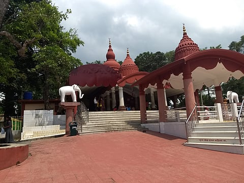 The 15th century Kali temple at Kamalasagar