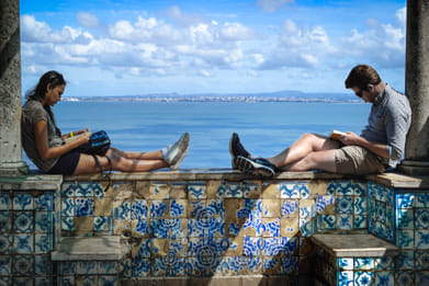 Flickr: Pietro Faccioli : Readers in Lisbon
