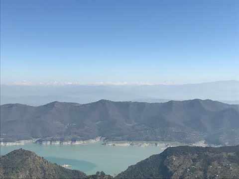 View of the Nangal dam