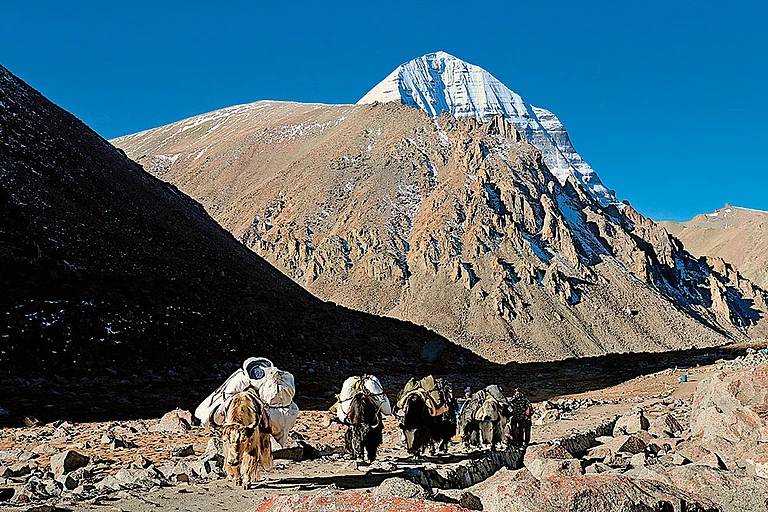 Mount Kailash on the Kailash Mansarovar Yatra - Shutterstock