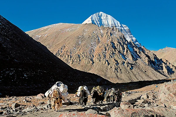 Shutterstock : Mount Kailash on the Kailash Mansarovar Yatra