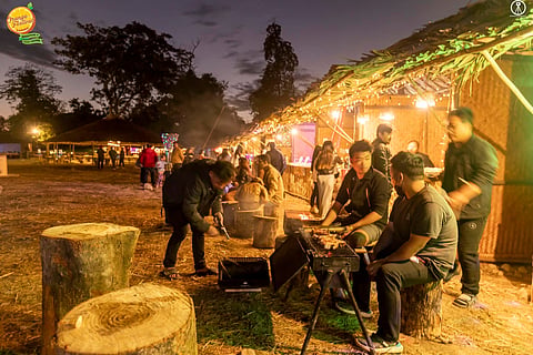 The festival grounds were scattered with some great food and beverage stalls