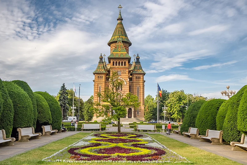 The Timisoara Orthodox Cathedral, Timisoara, Romania