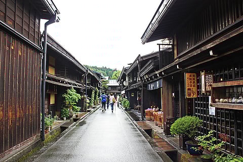 The streets of Old Town in Takayama
