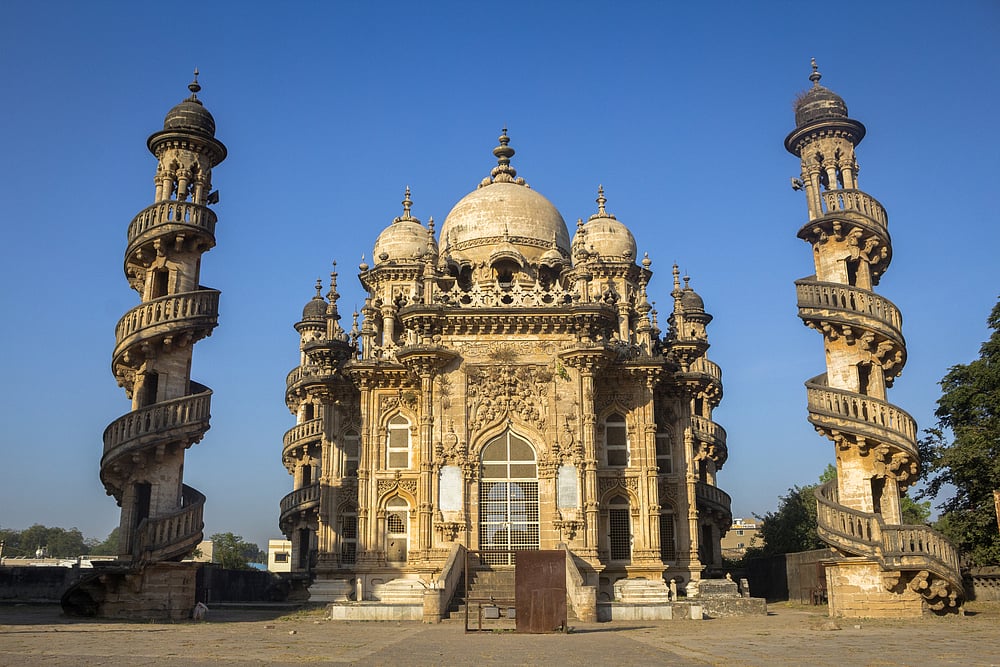 Yash Earth/Shutterstock : The 19th-century Mahabat Maqbara is a mixture of Indo-Saracenic, Islamic and European architecture